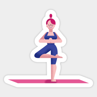 Yoga Sticker